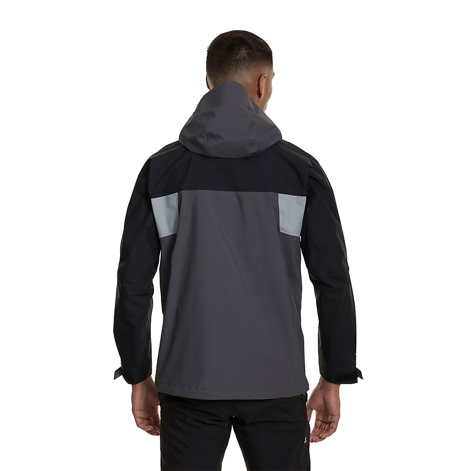 Men's Sky Hiker Waterproof Jacket - Black / Grey
