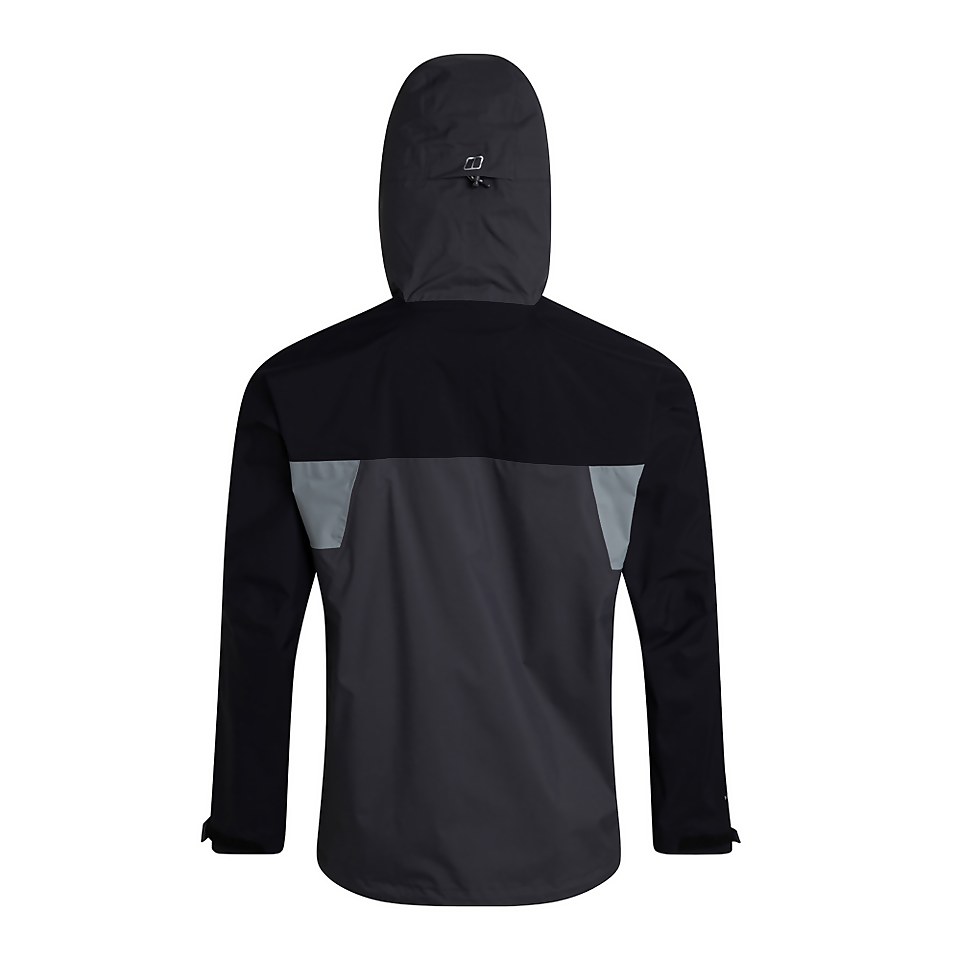 Men's Sky Hiker Waterproof Jacket - Black / Grey