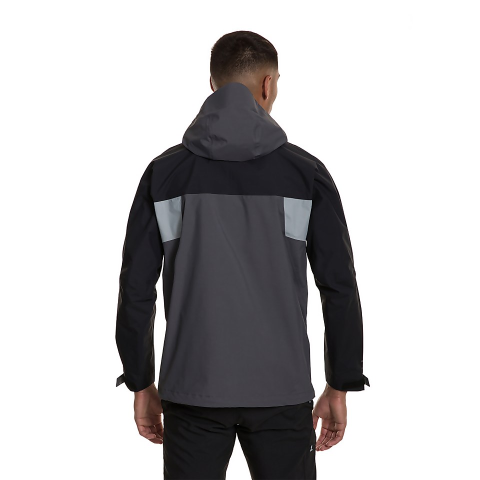 Men's Sky Hiker Waterproof Jacket - Black / Grey