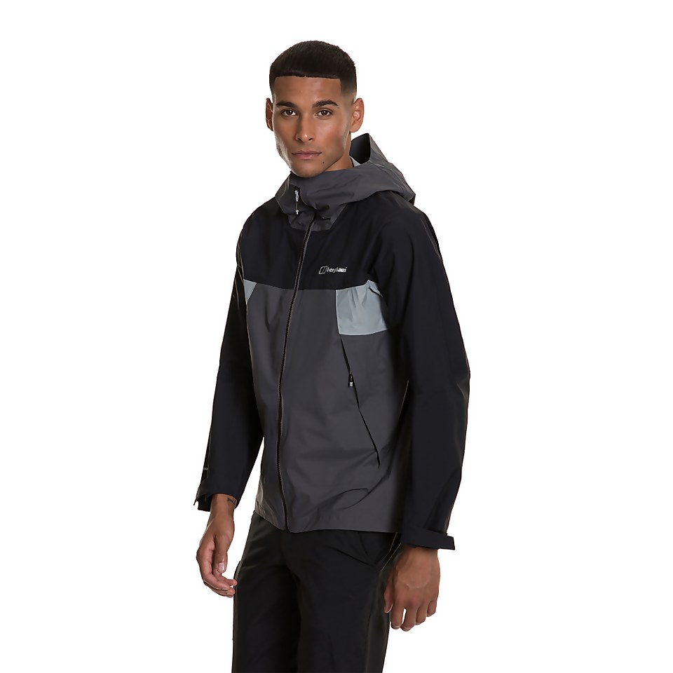 Men's Sky Hiker Waterproof Jacket - Black / Grey