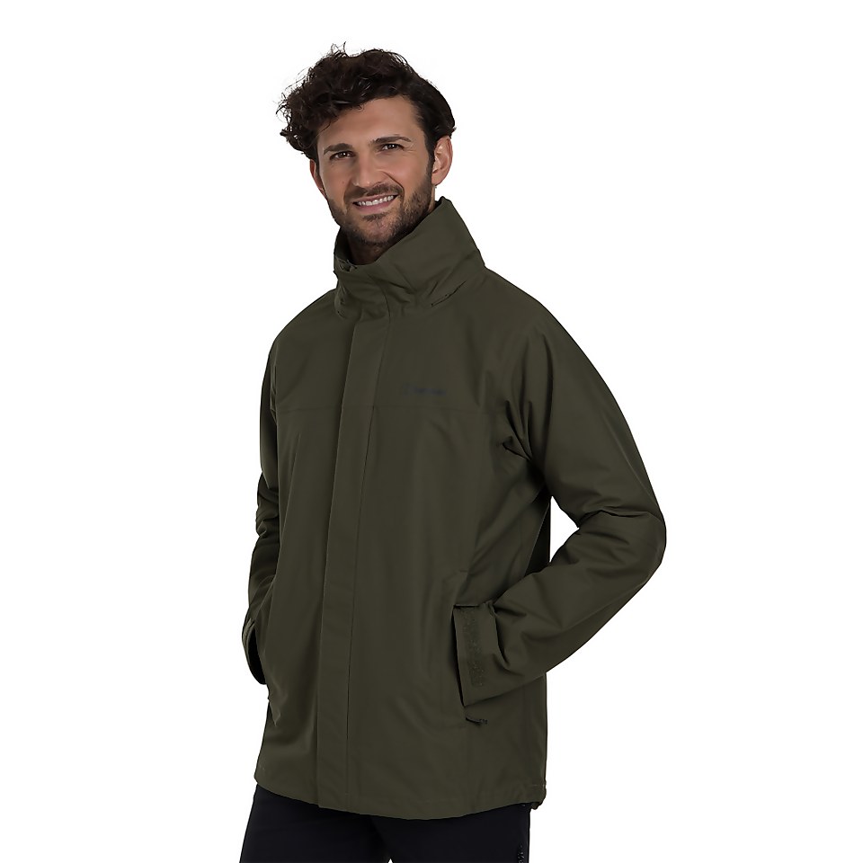 BERGHAUS RG ALPHA 2.0 SHELL JKT AM DKGRN/DKGRN