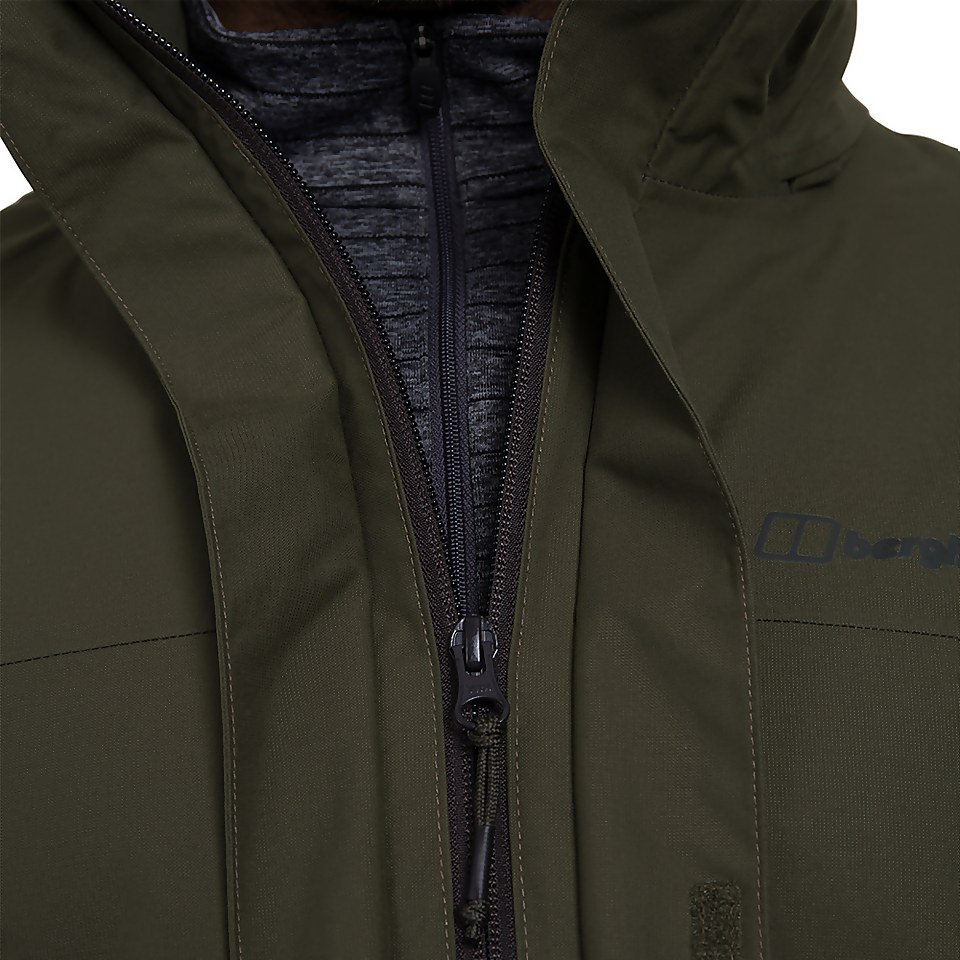 BERGHAUS RG ALPHA 2.0 SHELL JKT AM DKGRN/DKGRN