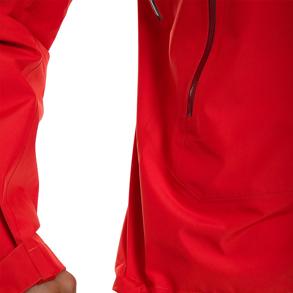 Men's Paclite Peak Vented Waterproof Jacket - Red