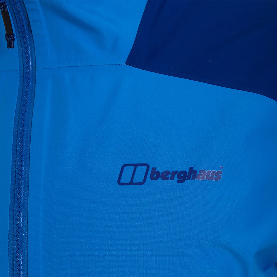 BERGHAUS PACLITE PEAK VENT SHELL JKT AM BLU/BLU