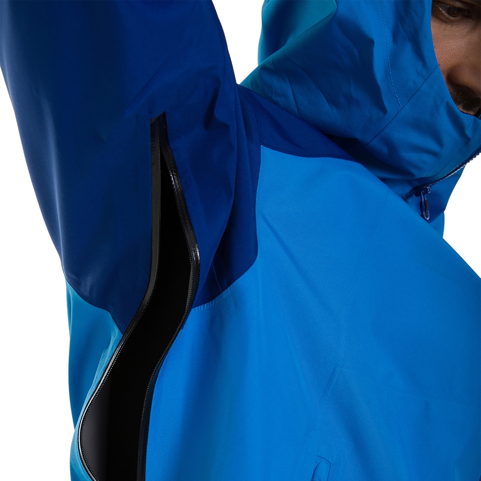 BERGHAUS PACLITE PEAK VENT SHELL JKT AM BLU/BLU