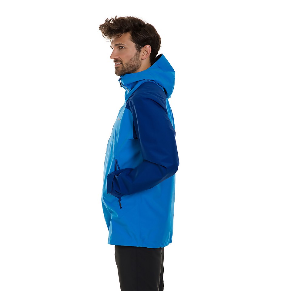 BERGHAUS PACLITE PEAK VENT SHELL JKT AM BLU/BLU