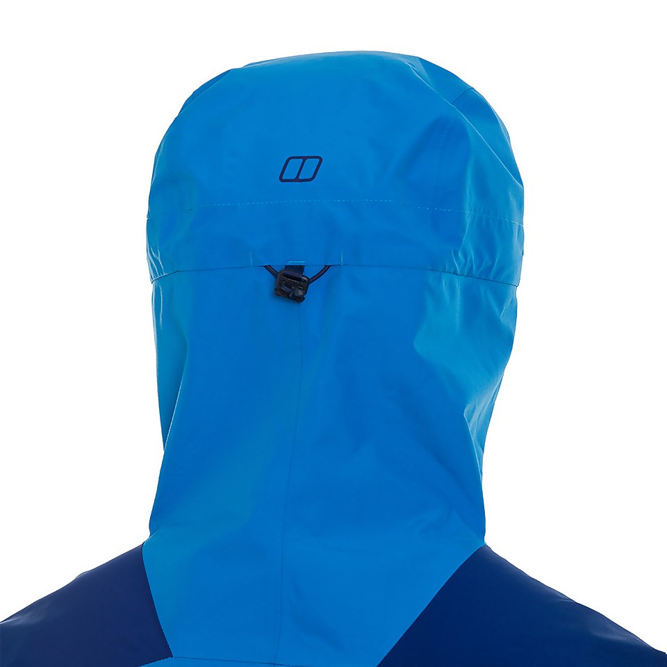 BERGHAUS PACLITE PEAK VENT SHELL JKT AM BLU/BLU