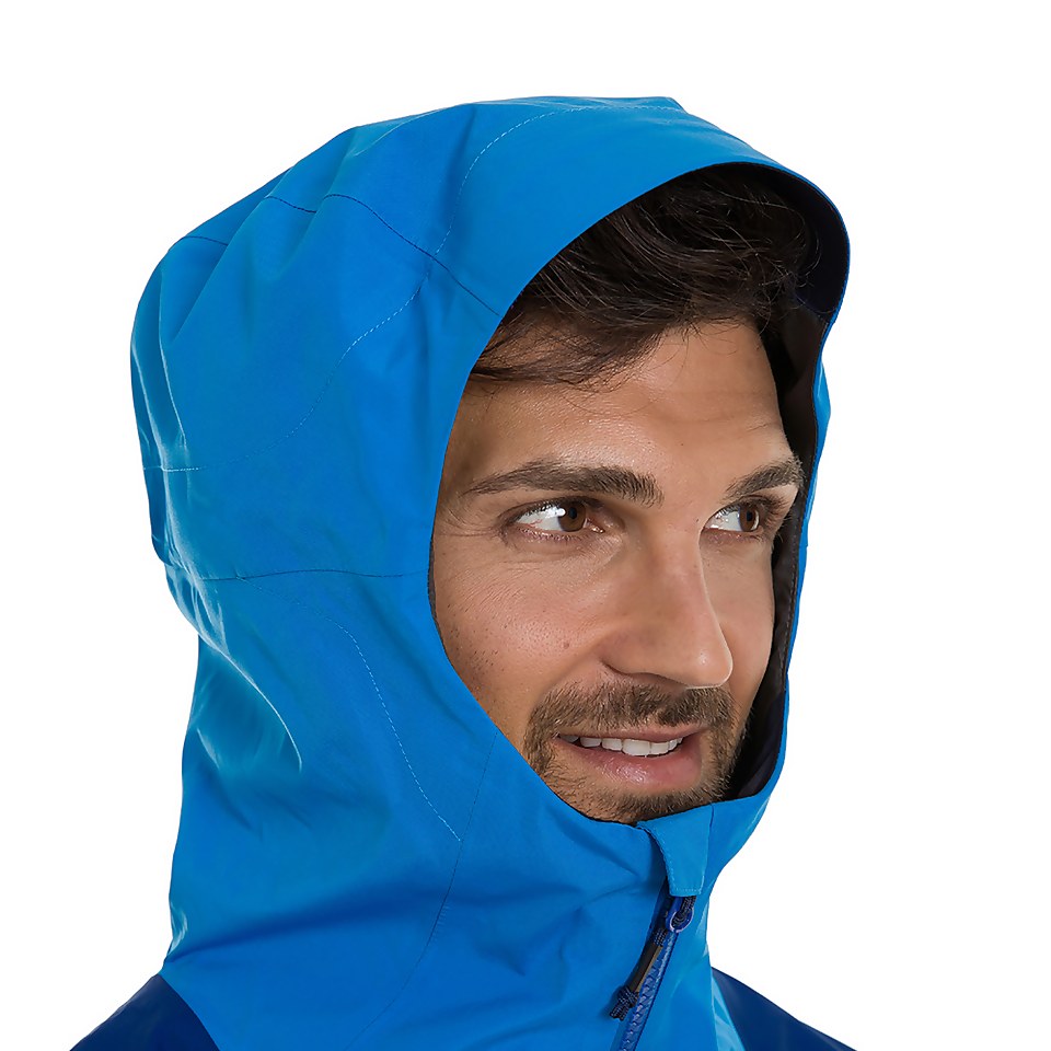BERGHAUS PACLITE PEAK VENT SHELL JKT AM BLU/BLU