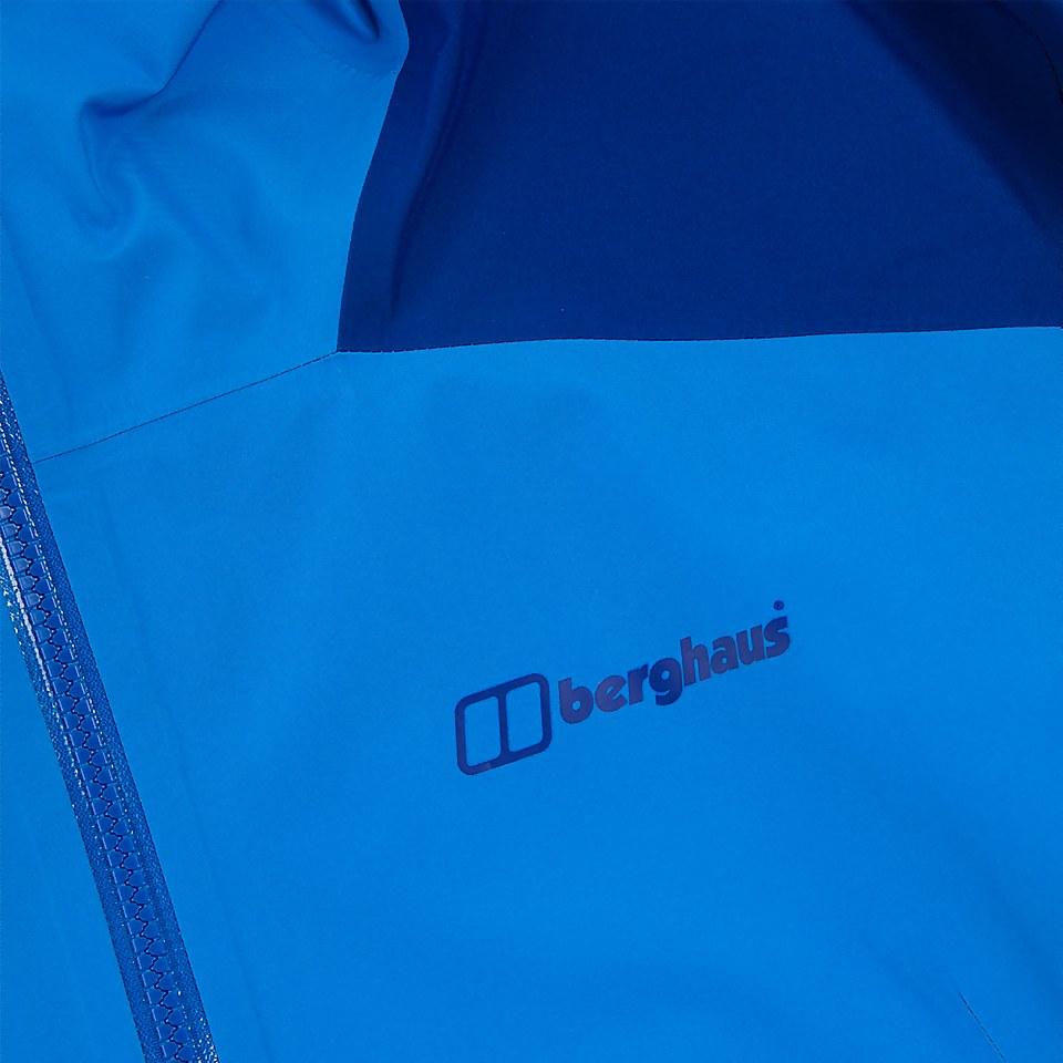 BERGHAUS PACLITE PEAK VENT SHELL JKT AM BLU/BLU