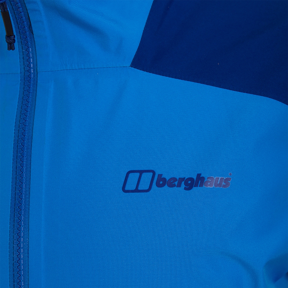 BERGHAUS PACLITE PEAK VENT SHELL JKT AM BLU/BLU
