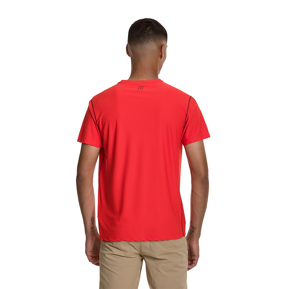 Men's 24/7 Tech Short Sleeve Baselayer - Red