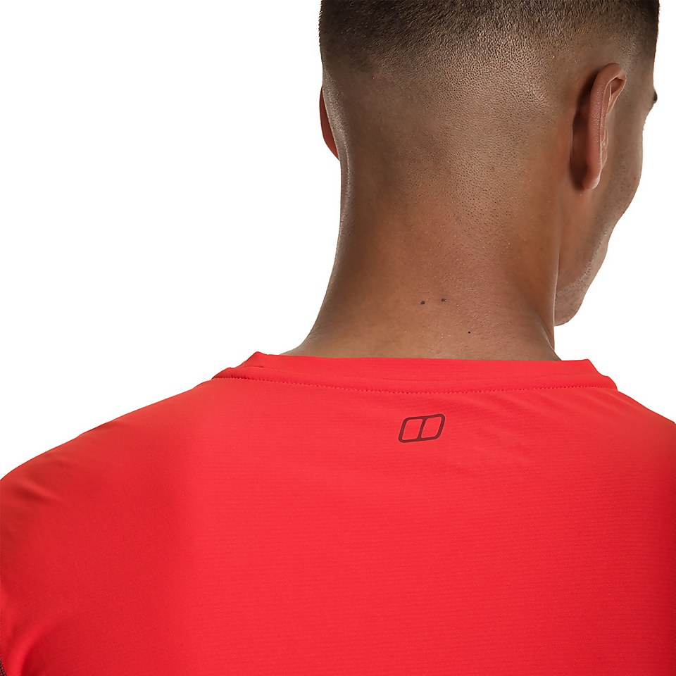 Men's 24/7 Tech Short Sleeve Baselayer - Red