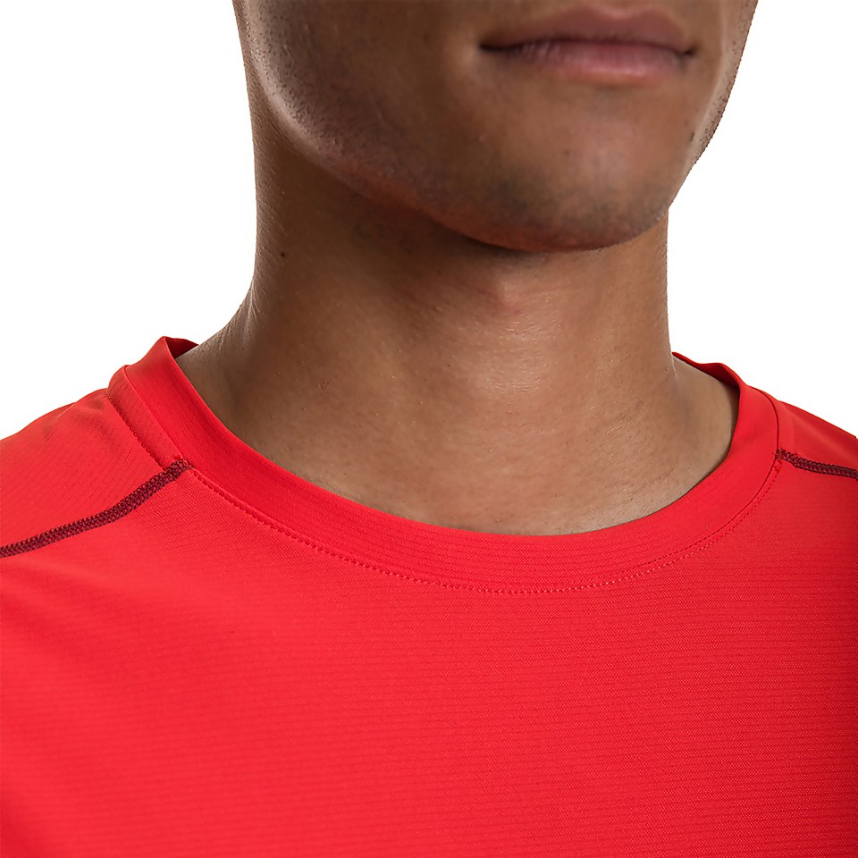 Men's 24/7 Tech Short Sleeve Baselayer - Red