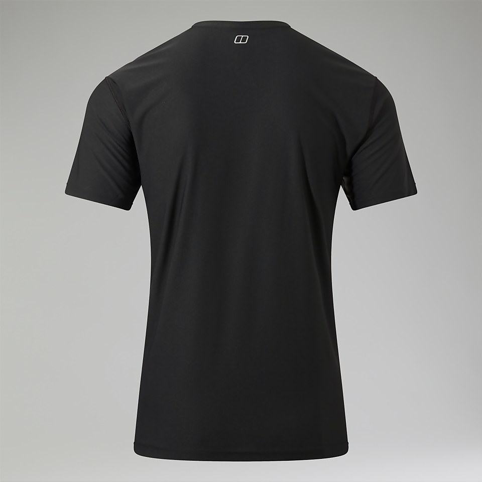 Men's 24/7 Tech Tee Super Stretch Crew - Black