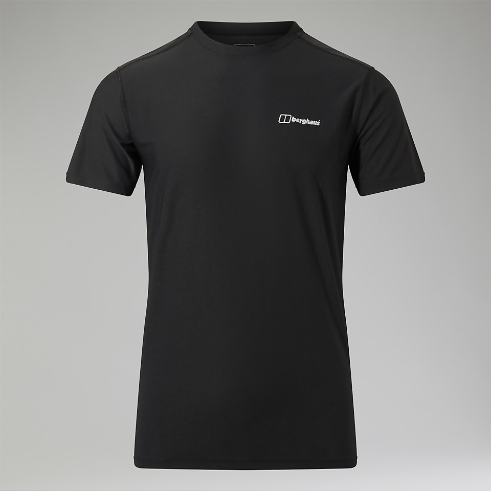 24/7 Short Sleeve Tech T-Shirt für Herren - Schwarz