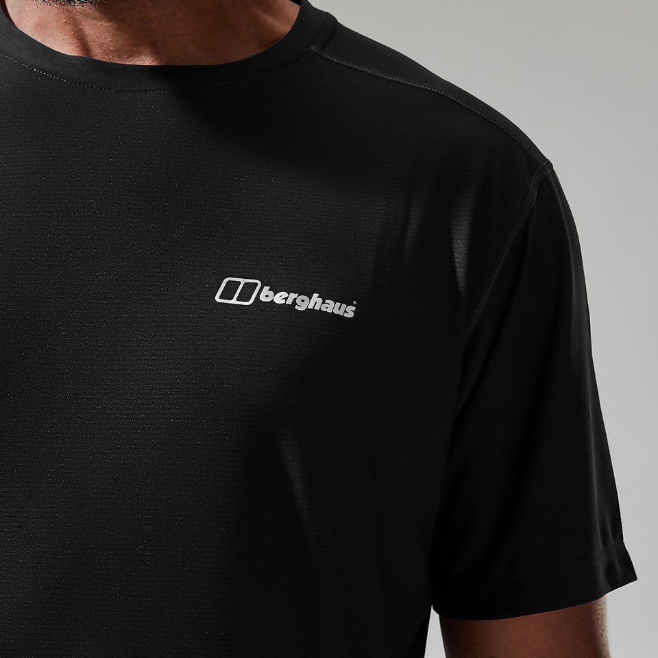 Men's 24/7 Tech Tee Super Stretch Crew - Black