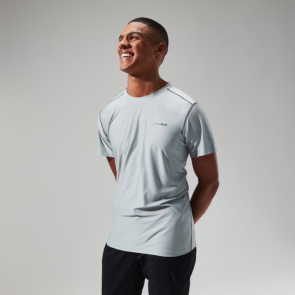 24/7 Short Sleeve Tech T-Shirt für Herren - Grau