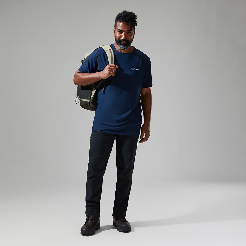 Men's 24/7 Tech Tee Super Stretch Crew - Dark Blue