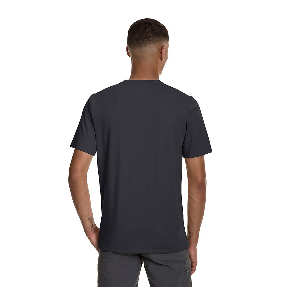 BERGHAUS DRAKESTONE POCKET T SHIRT AM GRY/BLK