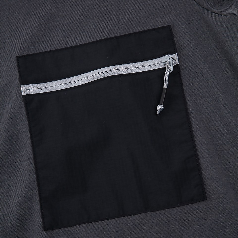 BERGHAUS DRAKESTONE POCKET T SHIRT AM GRY/BLK