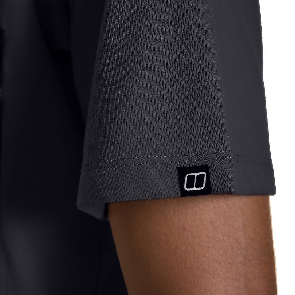 BERGHAUS DRAKESTONE POCKET T SHIRT AM GRY/BLK