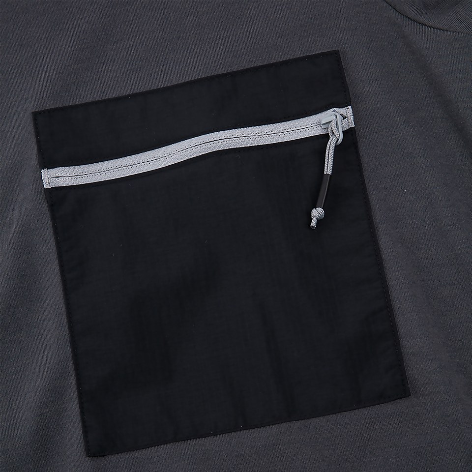 BERGHAUS DRAKESTONE POCKET T SHIRT AM GRY/BLK