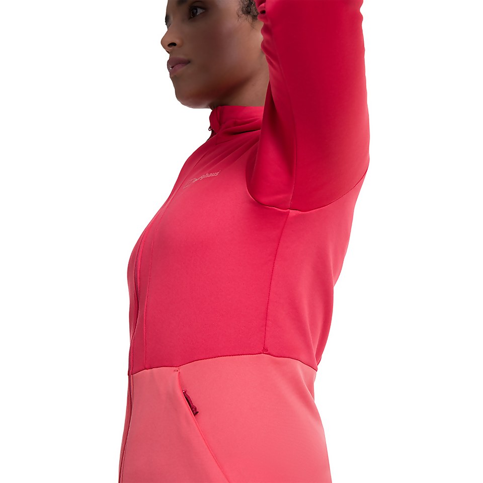 Women's Motionik Fleece Jacket - Red