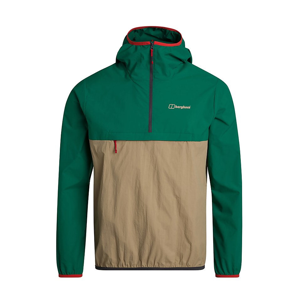 Men's Corbeck Windproof Jacket - Green /Beige