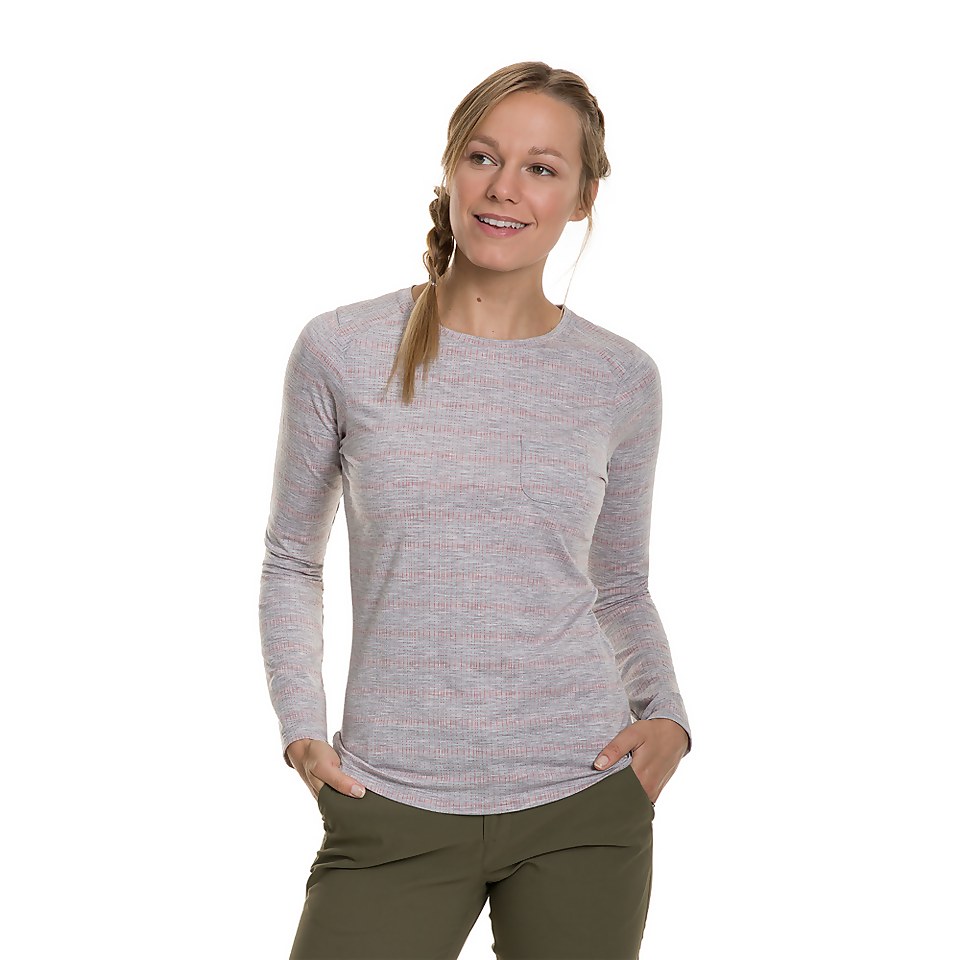 Women's Explorer Optic Tech Tee - Grey / Red