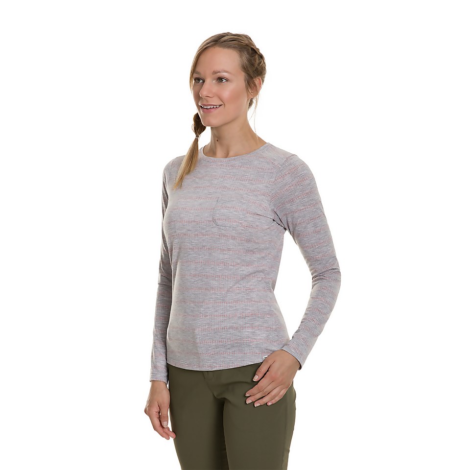 Women's Explorer Optic Tech Tee - Grey / Red