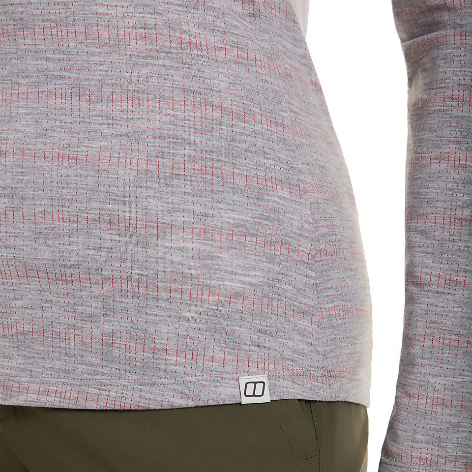 Women's Explorer Optic Tech Tee - Grey / Red