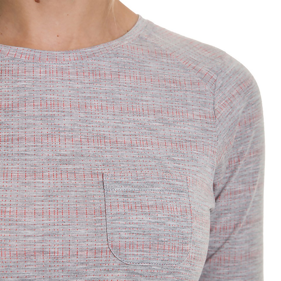 Women's Explorer Optic Tech Tee - Grey / Red