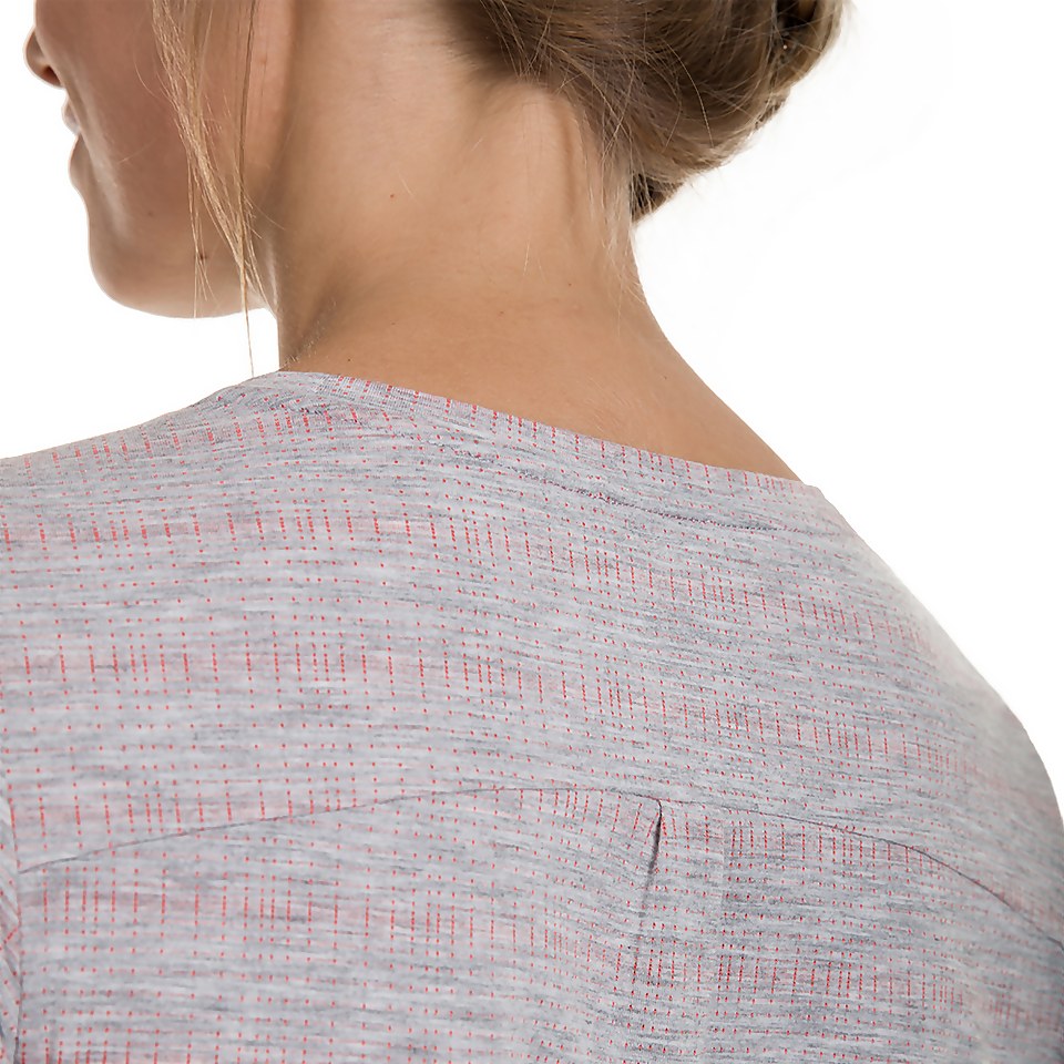 Women's Explorer Optic Tech Tee - Grey / Red