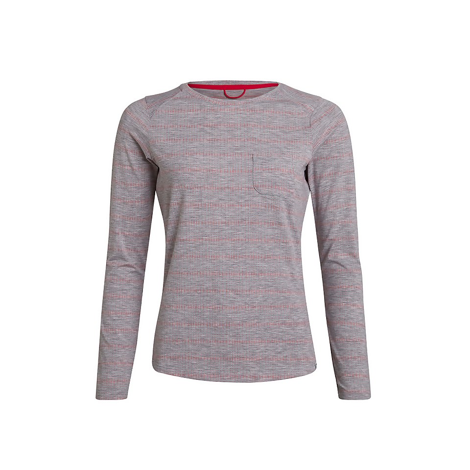 Women's Explorer Optic Tech Tee - Grey / Red
