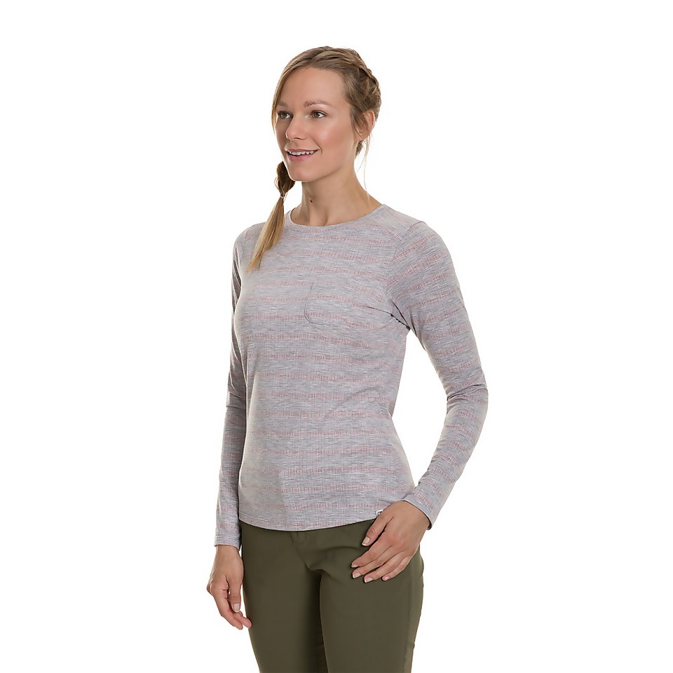 Women's Explorer Optic Tech Tee - Grey / Red