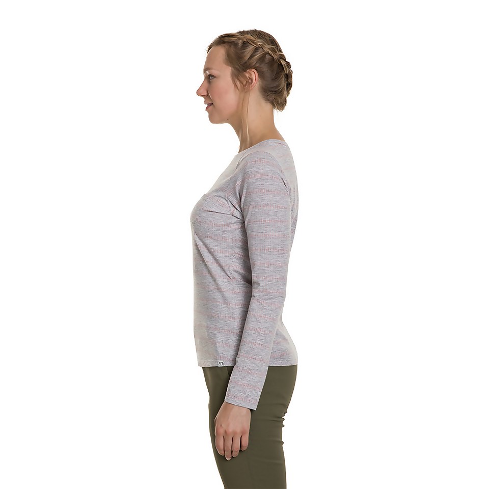 Women's Explorer Optic Tech Tee - Grey / Red
