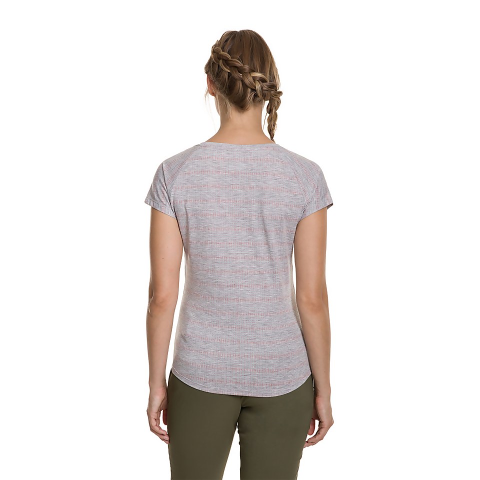 Women's Explorer Optic Tech Tee - Grey / Red