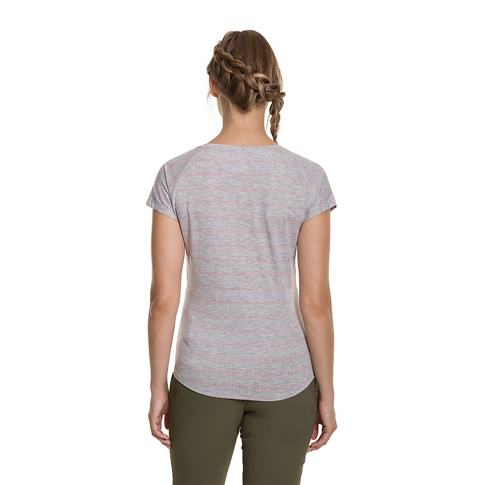 Women's Explorer Optic Tech Tee - Grey / Red