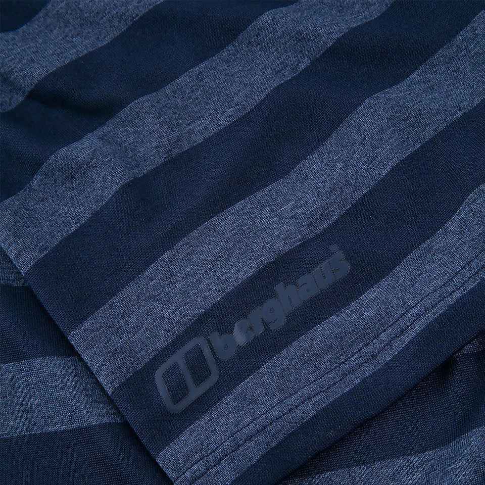 Women's Stripe Tech Tee 2.0 - Blue