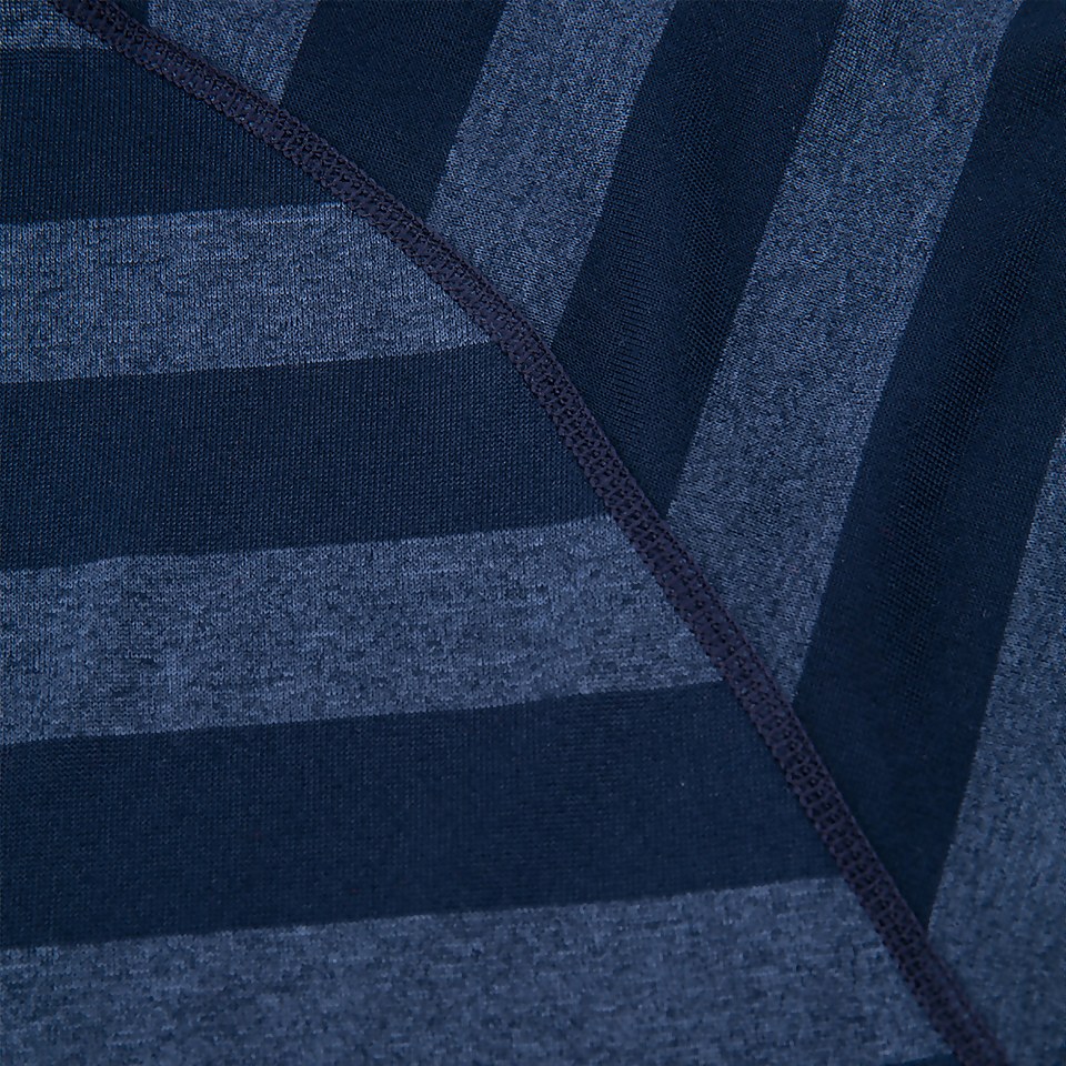 Women's Stripe Tech Tee 2.0 - Blue