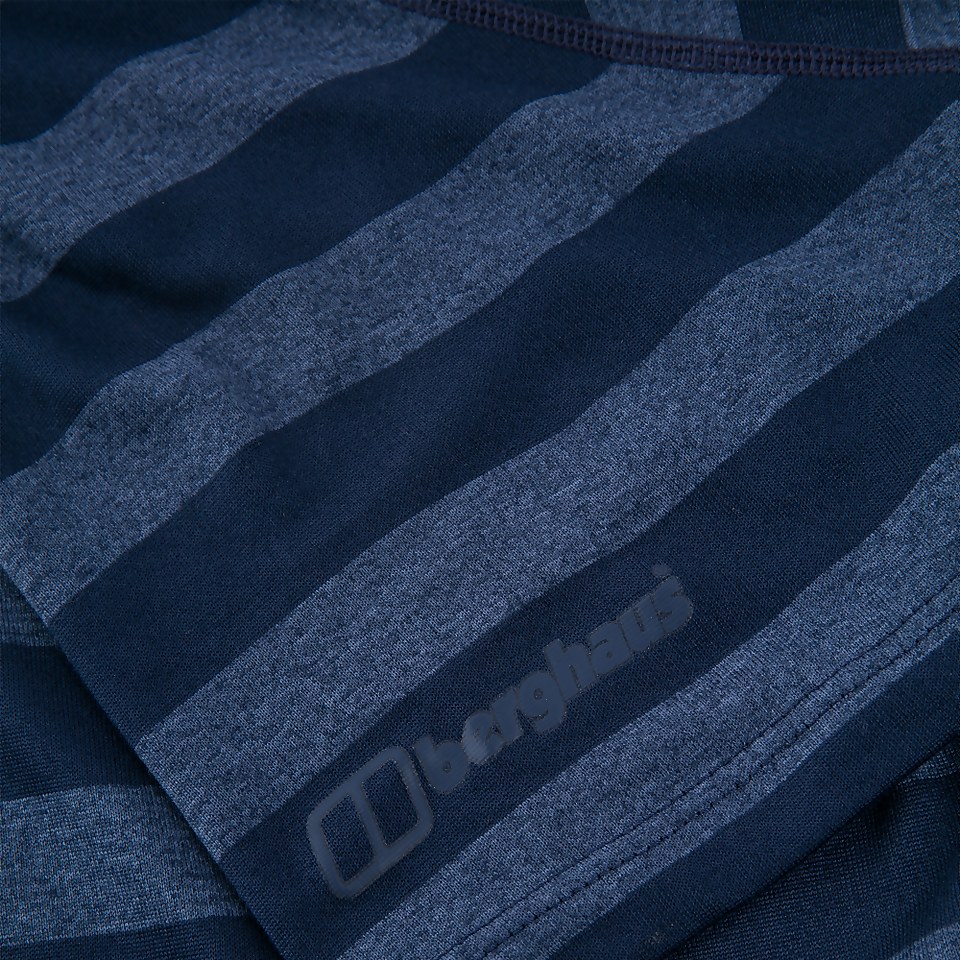 Women's Stripe Tech Tee 2.0 - Blue