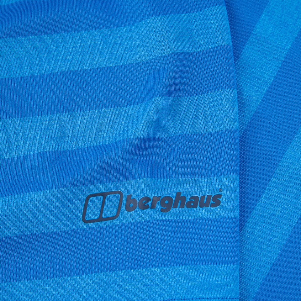Women's Stripe Tech Tee 2.0 - Blue