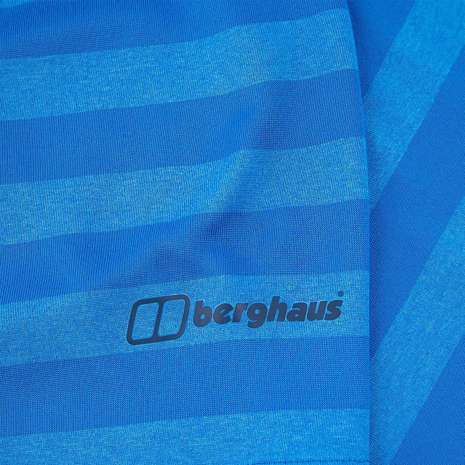 Women's Stripe Tech Tee 2.0 - Blue