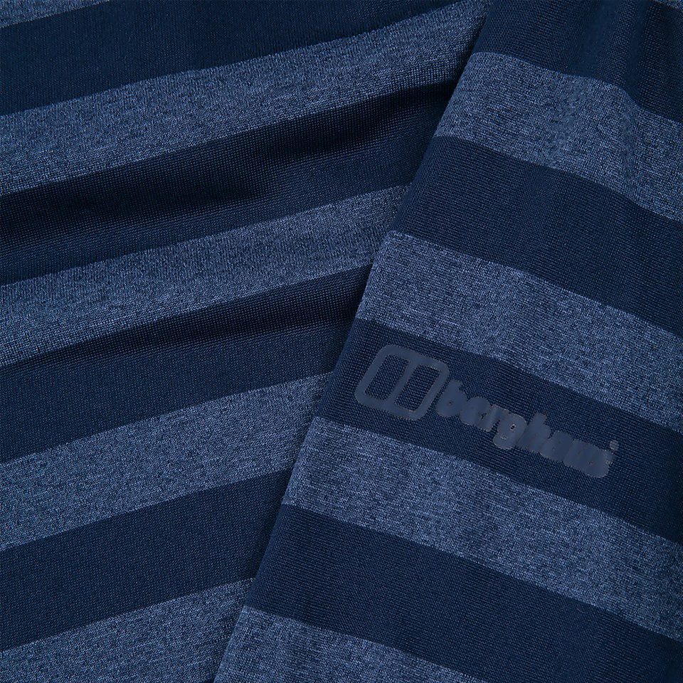 Women's Stripe Tech Tee 2.0 - Blue