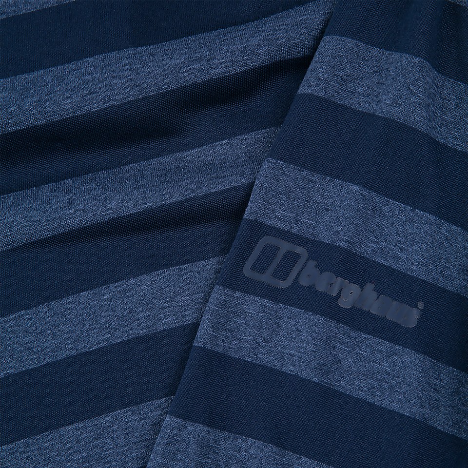 Women's Stripe Tech Tee 2.0 - Blue