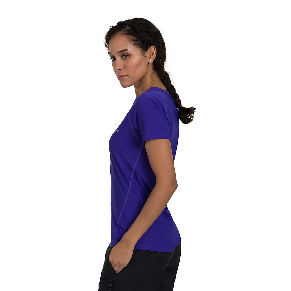 Women's 24/7 Short Sleeve Tech Baselayer - Purple