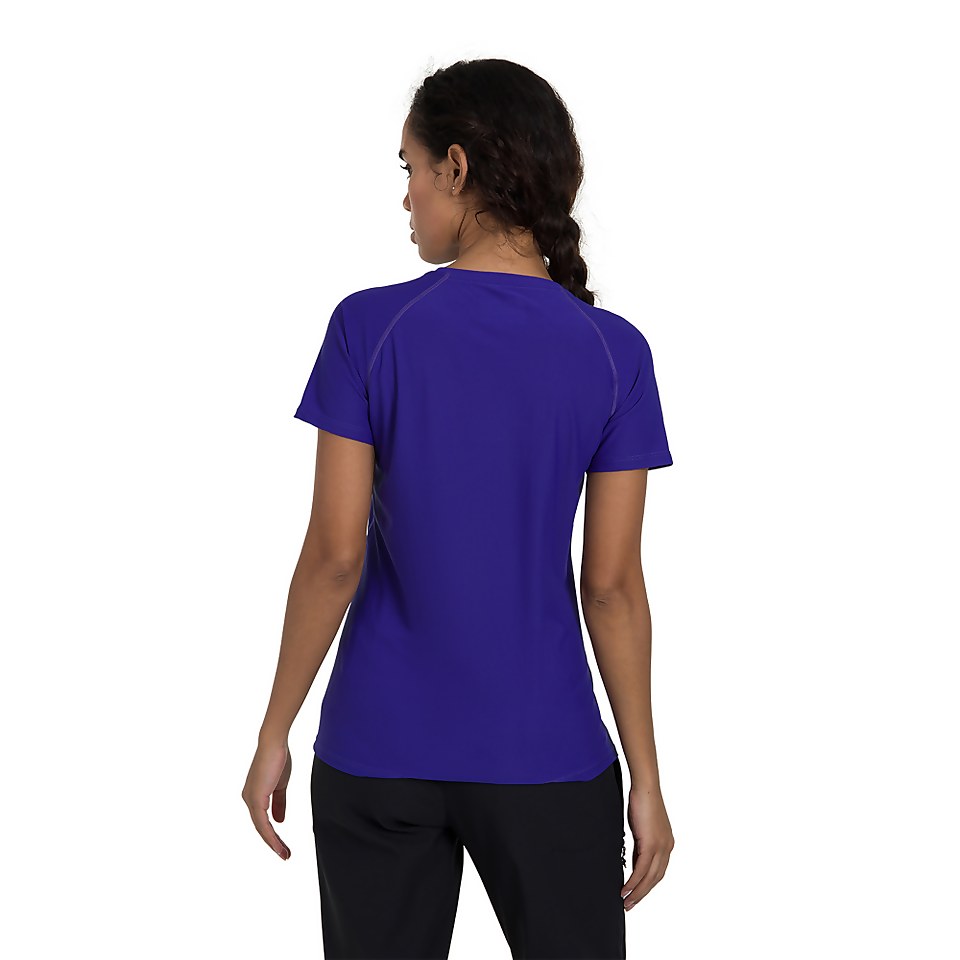 Women's 24/7 Short Sleeve Tech Baselayer - Purple