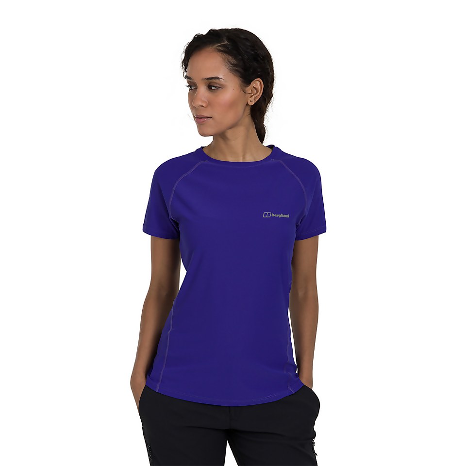 Women's 24/7 Short Sleeve Tech Baselayer - Purple
