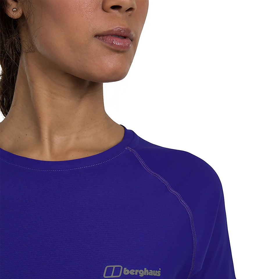 Women's 24/7 Short Sleeve Tech Baselayer - Purple