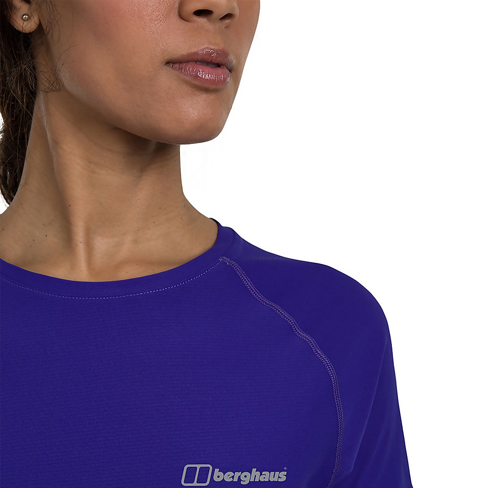 Women's 24/7 Short Sleeve Tech Baselayer - Purple